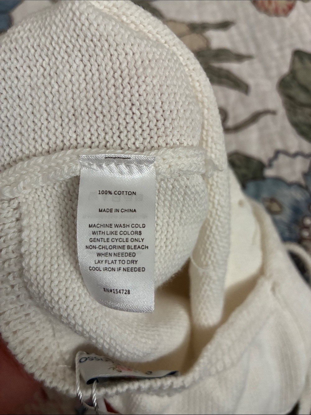 Baileys Blossoms Drake Crochet Halter Romper - Picture 3 of 4